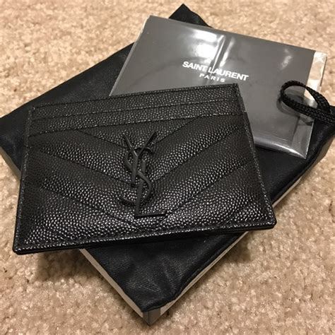 pochette uomo ysl|ysl card holder.